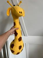 Pluche dierenkop giraffe groot, zgan, Verzenden, Zo goed als nieuw, Wanddecoratie