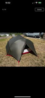 MSR Papa Hubba NX 4 persoonstent met footprint, Caravans en Kamperen, Tenten, Ophalen of Verzenden, Zo goed als nieuw