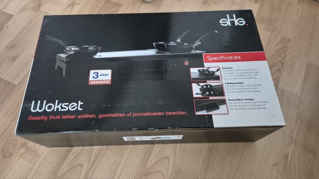 Wokset, Ophalen of Verzenden, Zo goed als nieuw