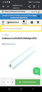 Afdekprofiel voor IsoBouw isolatieplaten, Ophalen, Kunststof, 250 cm of meer, Lijsten