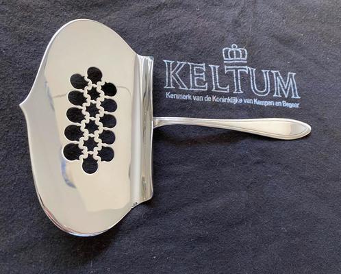 Verzilverd bestek VIS Serveerschep ASPERGESCHEP KELTUM🔹, Huis en Inrichting, Keuken | Bestek, Zo goed als nieuw, Los bestek, Zilver