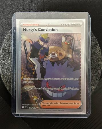 Morty’s Conviction 211/162 Temporal Forces Mint