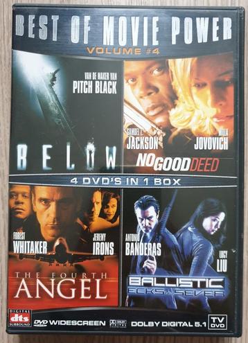DVD Box Best of Movie Power #4 (4 actiefilms) beschikbaar voor biedingen