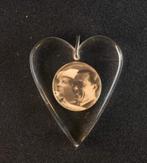 Hanger ketting 10 cent Wilhelmina & foto Juliana & Bernhard, Postzegels en Munten, Penningen en Medailles, Ophalen of Verzenden