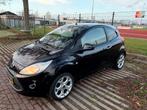 Ford Ka 1.2 69pk 2012 Zwart/ 107.681km, Auto's, Ford, Voorwielaandrijving, 1242 cc, 4 cilinders, 4 stoelen