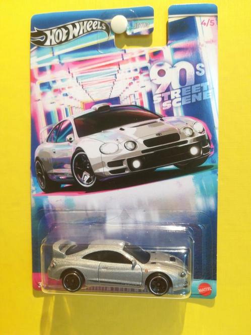 '95 Toyota Celica GT-Four Hot Wheels 90s street scene, Hobby en Vrije tijd, Modelauto's | Overige schalen, Nieuw, Auto, Ophalen of Verzenden