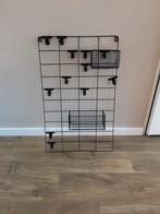 Ophangbord met knijpers en mandjes, Huis en Inrichting, Woonaccessoires | Memoborden, Ophalen, Gebruikt, Overige typen