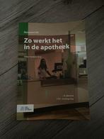 Zo Werkt Het in de Apotheek - Nieuwstaat, Boeken, Verzenden, Beta, Zo goed als nieuw, MBO
