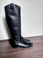 Roberto d’angelo zwarte hoge leren laarzen mt 38,5, Kleding | Dames, Schoenen, Hoge laarzen, Zwart, Ophalen of Verzenden, Roberto d'Angelo