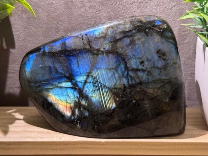 Labradoriet Freeform - 1081 gram, Verzamelen, Mineralen en Fossielen, Mineraal, Ophalen of Verzenden