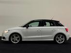 Audi A1 Sportback 1.0 TFSI S line Cruise Airco Two Tone, Auto's, Stof, 95 pk, Met garantie (alle), Origineel Nederlands