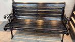 Gietijzeren tuinbank, Ophalen of Verzenden, Zo goed als nieuw