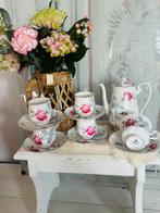 Royal Albert Trent Rose 5 pers koffie servies izgst, Antiek en Kunst, Antiek | Servies compleet, Ophalen