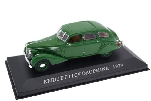 29765: Berliet 11CV Dauphine - 1939 - Atlas 1:43, Hobby en Vrije tijd, Modelauto's | 1:43, Zo goed als nieuw, Auto, Overige merken