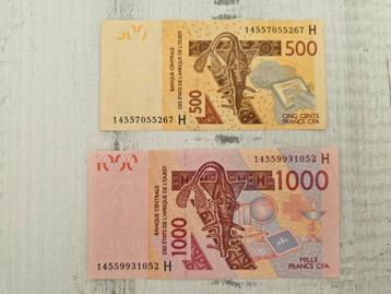 West-Afrika 2 biljetten goede kwaliteit  beschikbaar voor biedingen