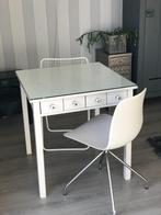 houten tafeltje, Ophalen, Minder dan 55 cm, Gebruikt, 60 cm of meer