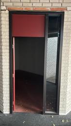 8x houten deurkozijnen diverse maten, Doe-het-zelf en Verbouw, Kozijnen en Schuifpuien, Gebruikt, Deurkozijn, Inclusief glas, 225 cm of meer