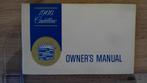 1966 Cadillac. First print original Owner's Manual., Ophalen of Verzenden