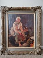 Schilderij gesigneerd, Antiek en Kunst, Kunst | Schilderijen | Klassiek, Ophalen of Verzenden