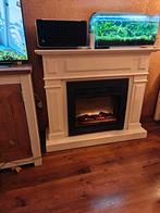 Elektrische sfeerhaard met verwarming, Ophalen, Gebruikt, Vrijstaande haard, Elektrische haard