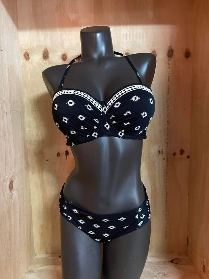 Watercult halter / strapless bikini 44c model 7300, Kleding | Dames, Badmode en Zwemkleding, Nieuw, Bikini, Zwart, Verzenden