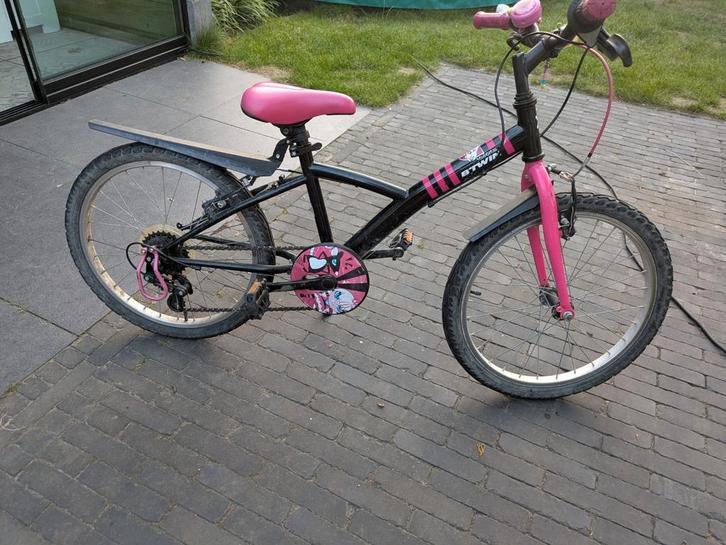 Btwin (Rockrider, Decathlon) 20 inch, Fietsen en Brommers, Fietsen | Meisjes, Zo goed als nieuw, 20 inch, Ophalen