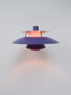 Louis Poulsen PH5 hanglamp paars, Minder dan 50 cm, Gebruikt, Ophalen of Verzenden, Metaal