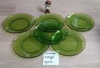 6 Duralex  vintage glazen ontbijt borden borden, Huis en Inrichting, Keuken | Servies, Ophalen of Verzenden, Bord(en), Overige stijlen