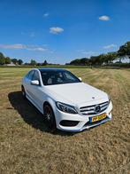 Mercedes Benz  C 180 Business Solution AMG  9G-Tronic, Auto's, Mercedes-Benz, Automaat, 1800 kg, 1600 cc, Wit