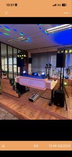 Custom DJ Booth met Speakers, Subs & LED Verlichting, Muziek en Instrumenten, Dj-sets en Draaitafels, Ophalen of Verzenden, Gebruikt