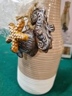 vaas met strand hangers living art nieuw, Huis en Inrichting, Woonaccessoires | Vazen, Ophalen of Verzenden, 'T Olde Gre-j, Info@toldegrej.nl