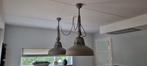 2 Design FREZOLI industriele hanglampen, Huis en Inrichting, Ophalen, 50 tot 75 cm, Zo goed als nieuw, Metaal