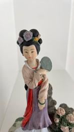 Geisha Beeld Japan Stone Avenue, Ophalen of Verzenden, Zo goed als nieuw, Mens