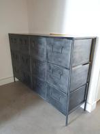 Metalen ladekast met 12 laden - 120x34x74 cm, Huis en Inrichting, Kasten | Ladekasten, Ophalen, 5 laden of meer, Zo goed als nieuw