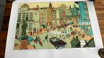 Peter van Dongen zeefdruk Nummer 1216, Antiek en Kunst, Kunst | Litho's en Zeefdrukken, Ophalen of Verzenden