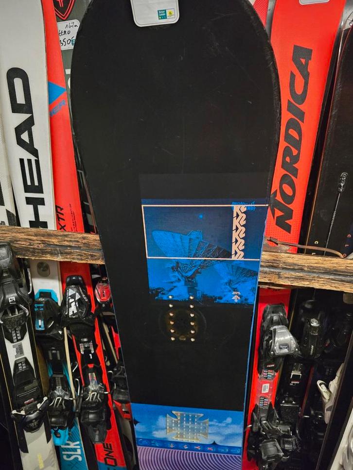 158cm K2 BROADCAST SNOWBOARD all round np 460€, Sport en Fitness, Snowboarden, Zo goed als nieuw, Board, Ophalen of Verzenden