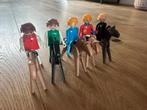 Vintage playmobiel paarden en poppetjes, Ophalen, Gebruikt, Los playmobil