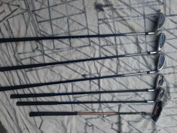Diverse golf clubs, 6 stuks, Bazooka en Capron, voor Juniore beschikbaar voor biedingen