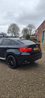 BMW X6 Xdrive 35D AUT M performance zeer mooi, Auto's, BMW, Zwart, 2993 cc, 4 stoelen, Zwart