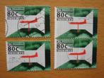 Nat. Lucht- en Ruimtevaartlab. 4x NVPH 1607   , Ophalen of Verzenden, Na 1940, Gestempeld