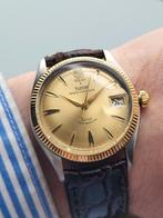 Tudor Price Oysterdate 'Big Rose' - 18K 'Smiley' Rolex Kroon, Sieraden, Tassen en Uiterlijk, Horloges | Heren, Goud, Gebruikt