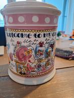 Blond Amsterdam Koektrommel/Snoepot, Ophalen of Verzenden, Gebruikt