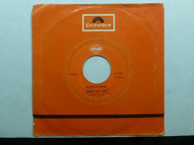 André v Duin. Flip fluitketel/ Er staat een paard in de gang, Gebruikt, 7 inch, Single, Ophalen of Verzenden