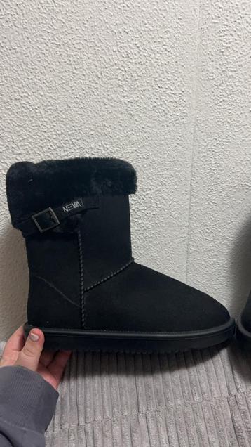 Dames snow boots zwart maat 38 