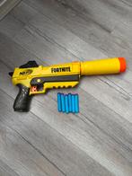 Fortnite nerf gun met 6 pijltjes, Ophalen of Verzenden, Zo goed als nieuw