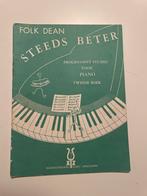 Folk Dean - Steeds Beter - Piano Tweede Boek, Gebruikt, Klassiek, Les of Cursus, Ophalen of Verzenden