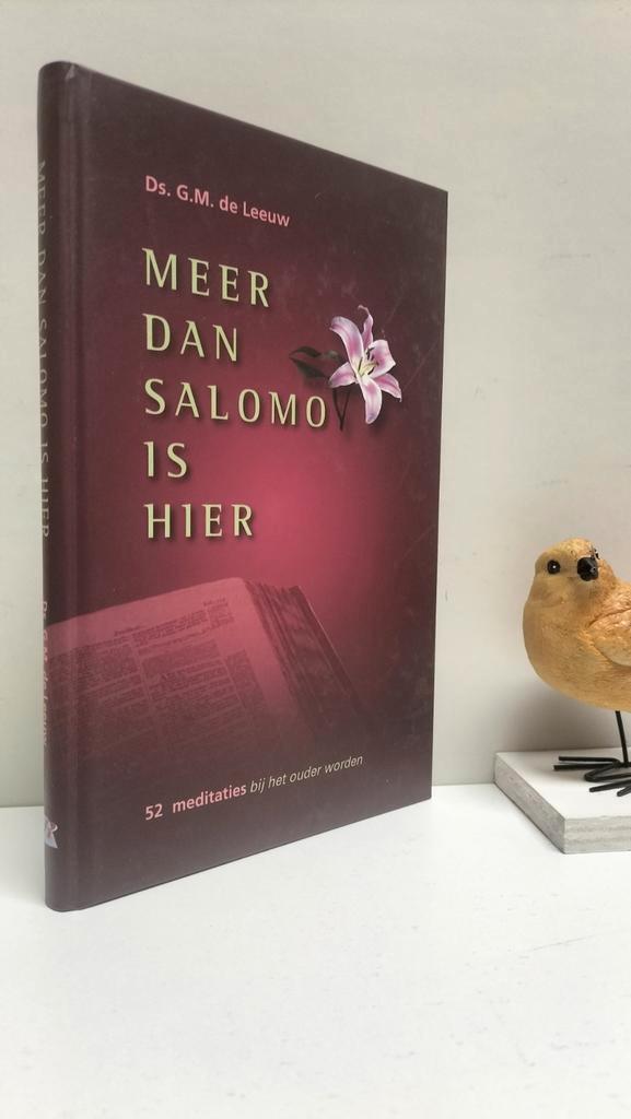 Leeuw, Ds. G.M. de; Meer dan Salomo is hier, Boeken, Godsdienst en Theologie, Gelezen, Christendom | Protestants, Ophalen of Verzenden