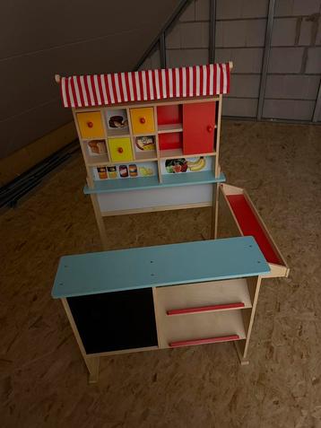Playtive houten speelwinkel beschikbaar voor biedingen