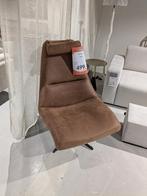 MODERNE NIEUWE COGNAC LEDEREN FAUTEUIL STERK AFGEPRIJSD, Huis en Inrichting, Fauteuils, Ophalen, Metaal, Nieuw, 75 tot 100 cm