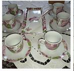 vintage Frans mokka MVX servies, Ophalen of Verzenden